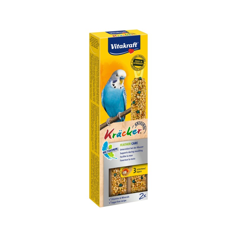 Vitakraft Kräcker Sittich - Feather Care - 2 Stück