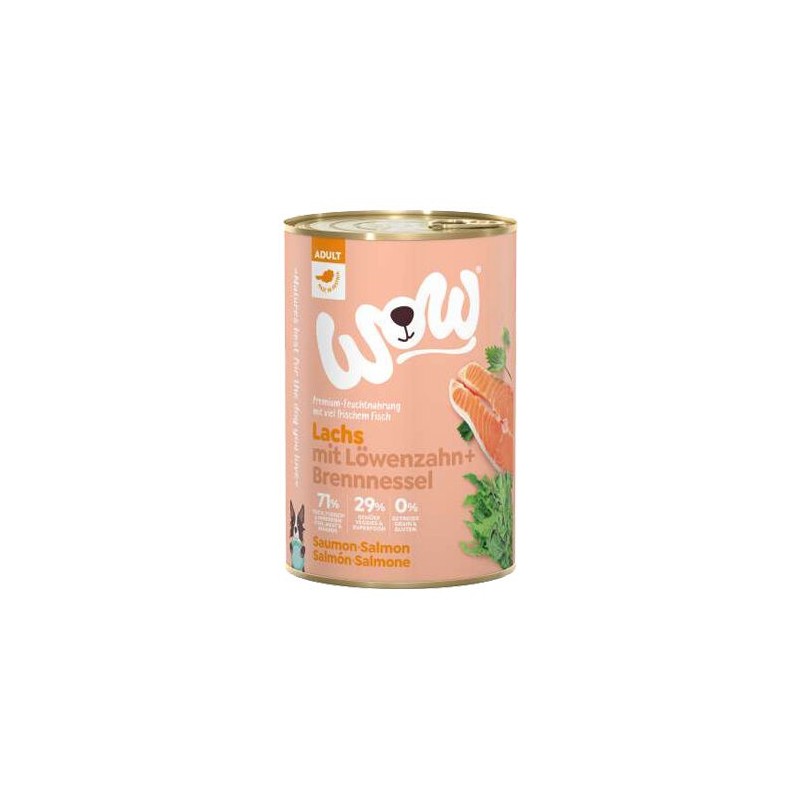 WOW! Hundefutter Adult - Dose - Pute - 6 x 400 g