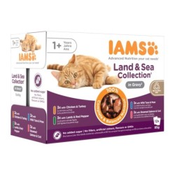 Delights Erwachsene Katze Nassfutter – Sea Collection – Sauce – 12 x 85 g