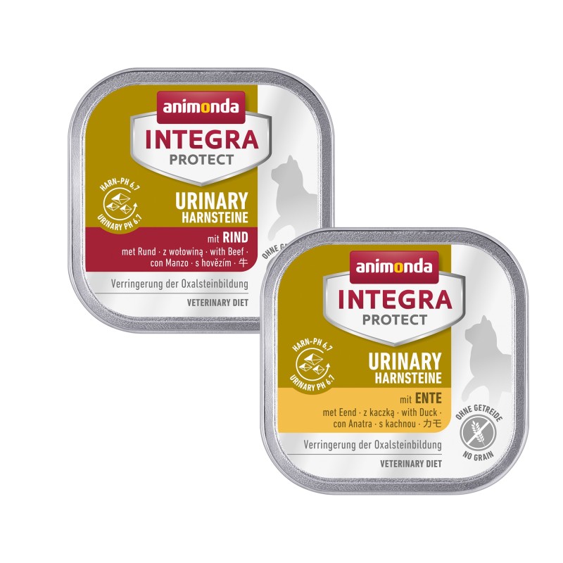 Animonda Integra Cat Urinary Oxalate - Duck - 16 x 100 g