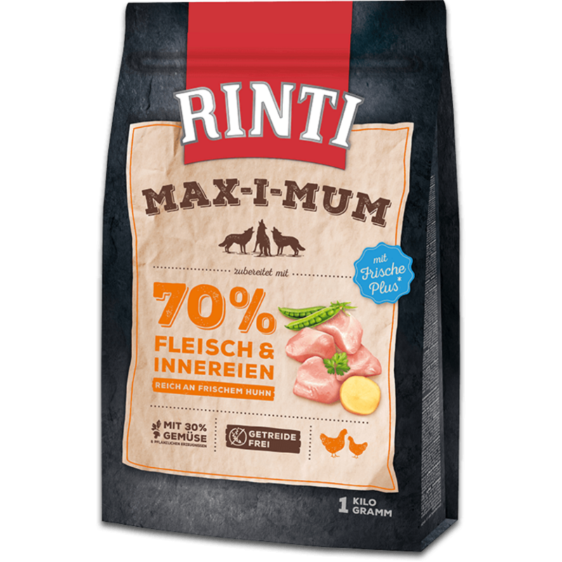 Rinti Max-i-mum grainfree 1kg - Huhn