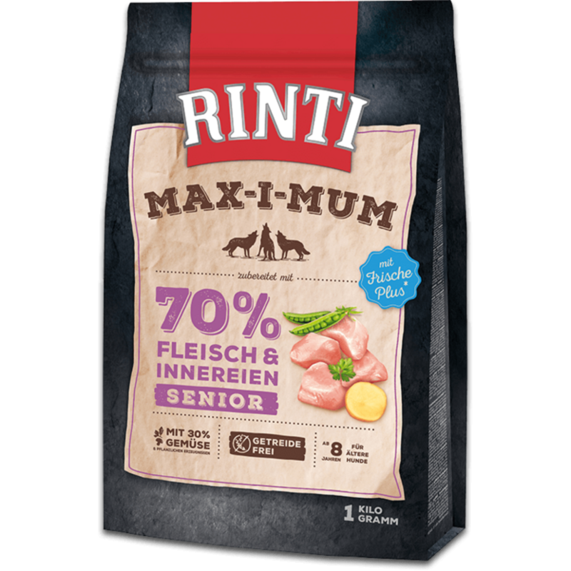 Rinti Max-i-mum grainfree 1kg - Senior Huhn