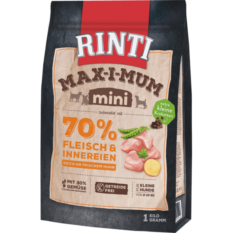 Rinti Max-i-mum grainfree 1kg - MINI Huhn