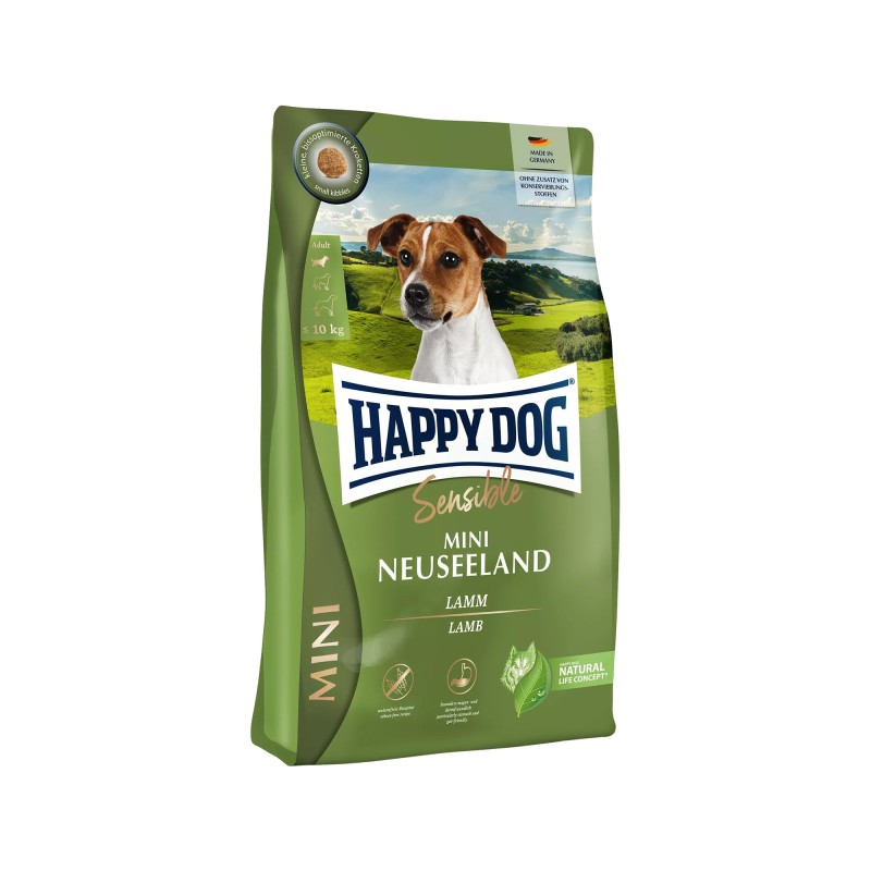 Happy Dog Sensible Mini Neuseeland - 4 kg