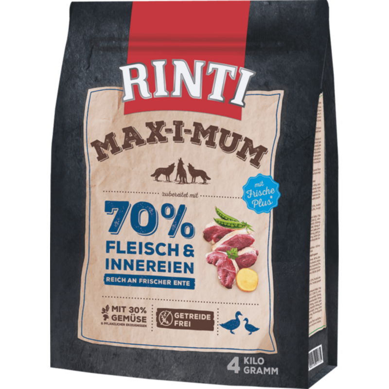 Rinti Max-i-mum grainfree 4kg - Ente