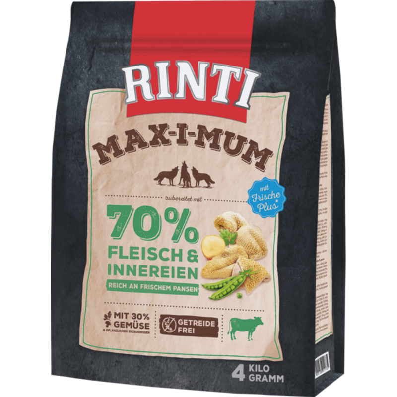 Rinti Max-i-mum grainfree 4kg - Pansen