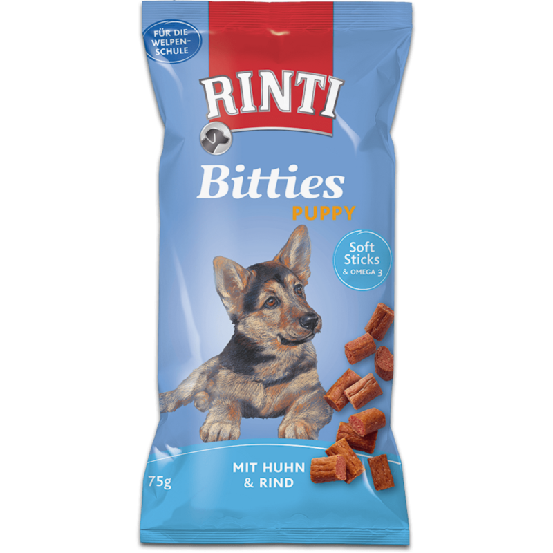 Rinti Puppy Sticks Huhn+Rind - 75 g