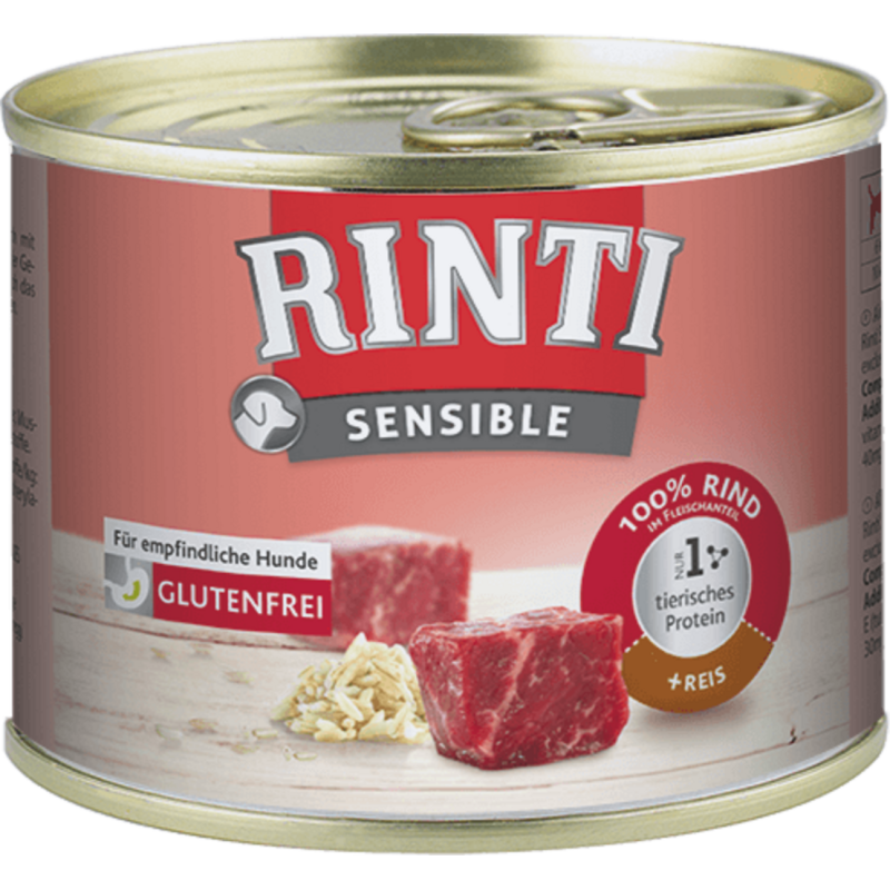 Rinti Sensible Dose 185g - Rind + Reis