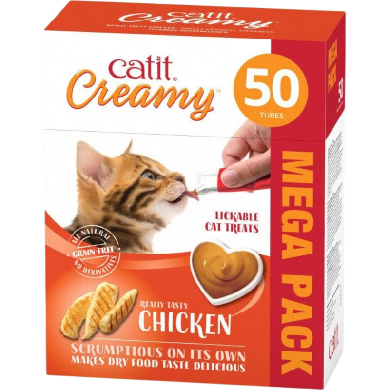 Catit Creamy Huhn - 50er Pack