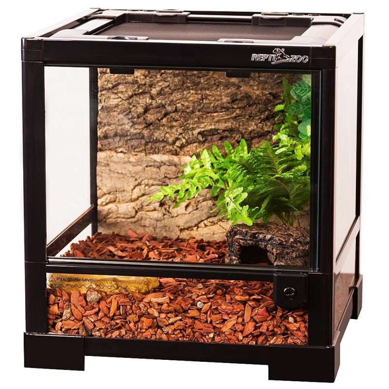 Repti-Zoo Terrarium Rk 30X30X32 Gehege für die Zucht von Reptilien, Amphibien und Säugetieren