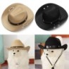 Outdoor Sommer Haustier Zubehör Foto Prop Hunde Katze Caps Cowboy Hüte Haustier Hund Hut Hunde Katzen Kopfbedeckung