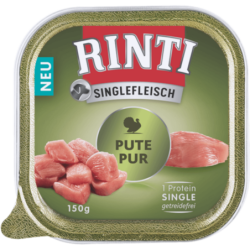 Rinti Singlefleisch 150g Schale - Pute Pur