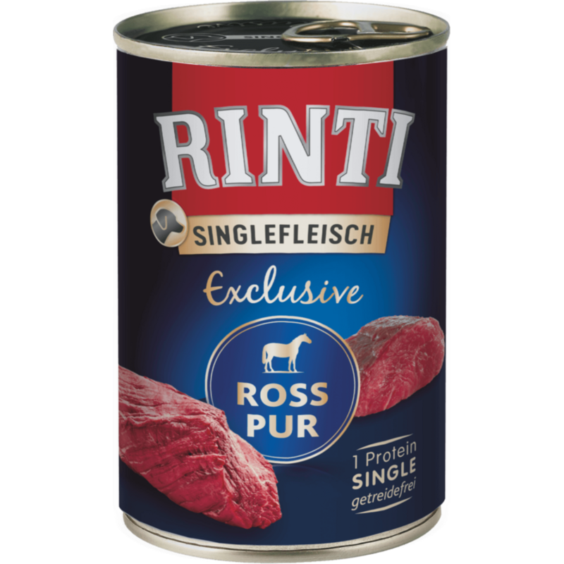 Rinti Singlefleisch 400g - Ross pur