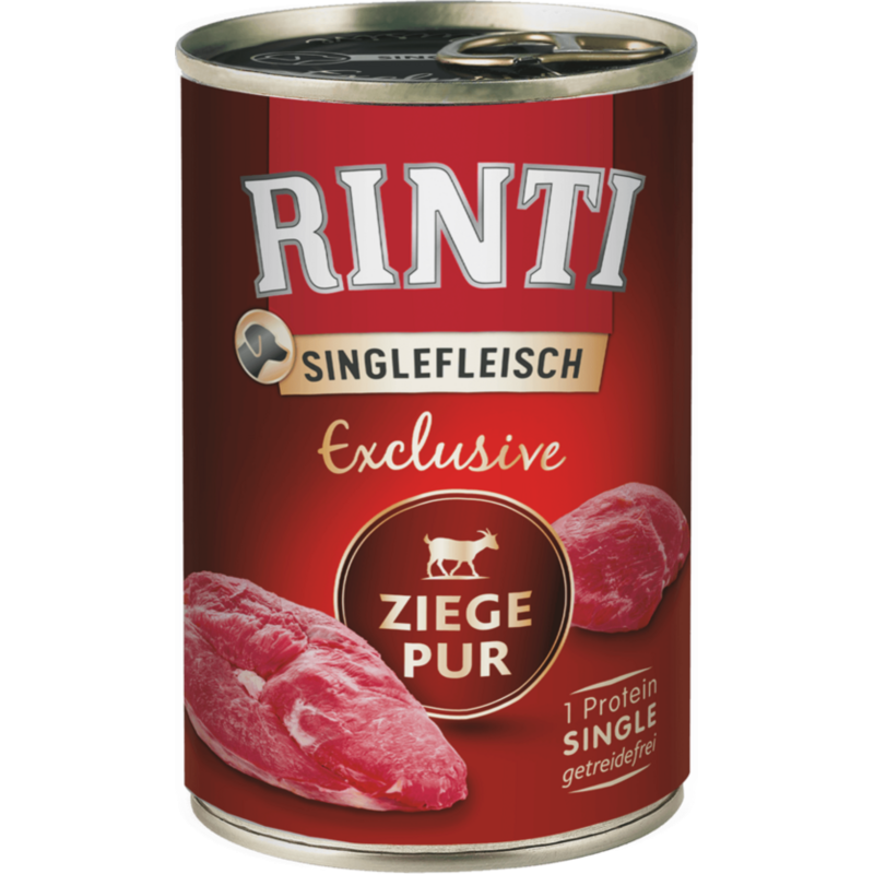 Rinti Singlefleisch 400g - Ziege Pur