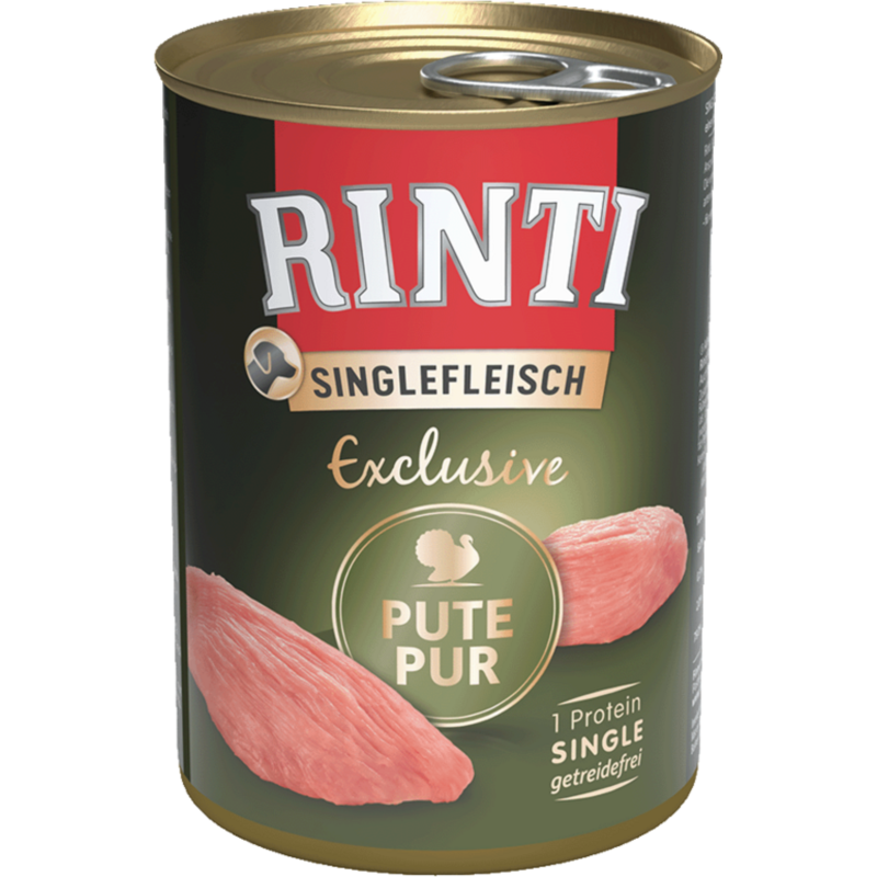 Rinti Singlefleisch 400g - Pute Pur