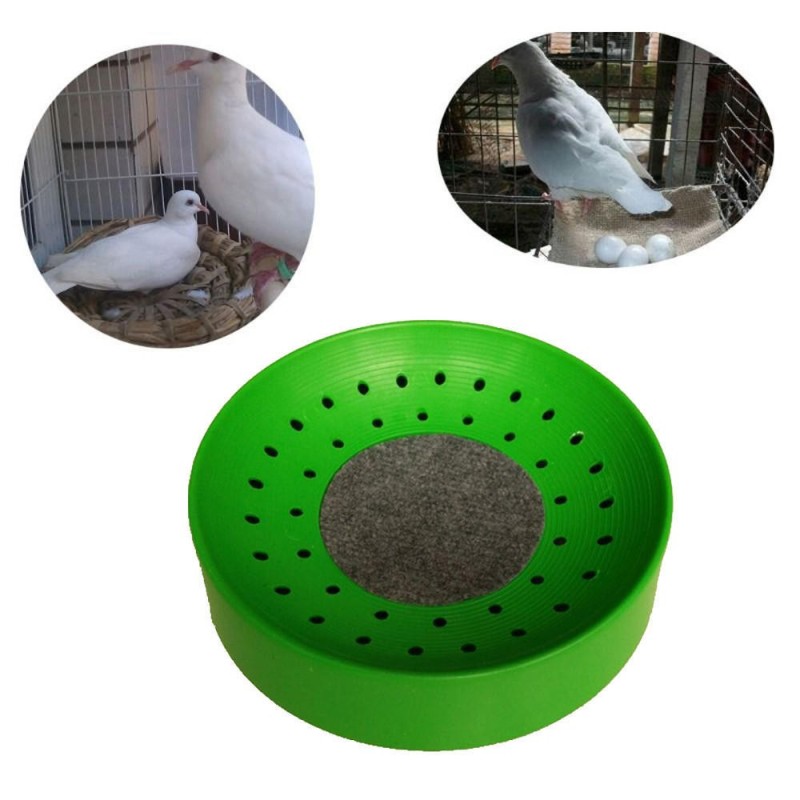 Pigeon Supplies Kunststoff-Entfeuchtungs-Zuchtvogel-Eierbecken-Nestschalenmatte