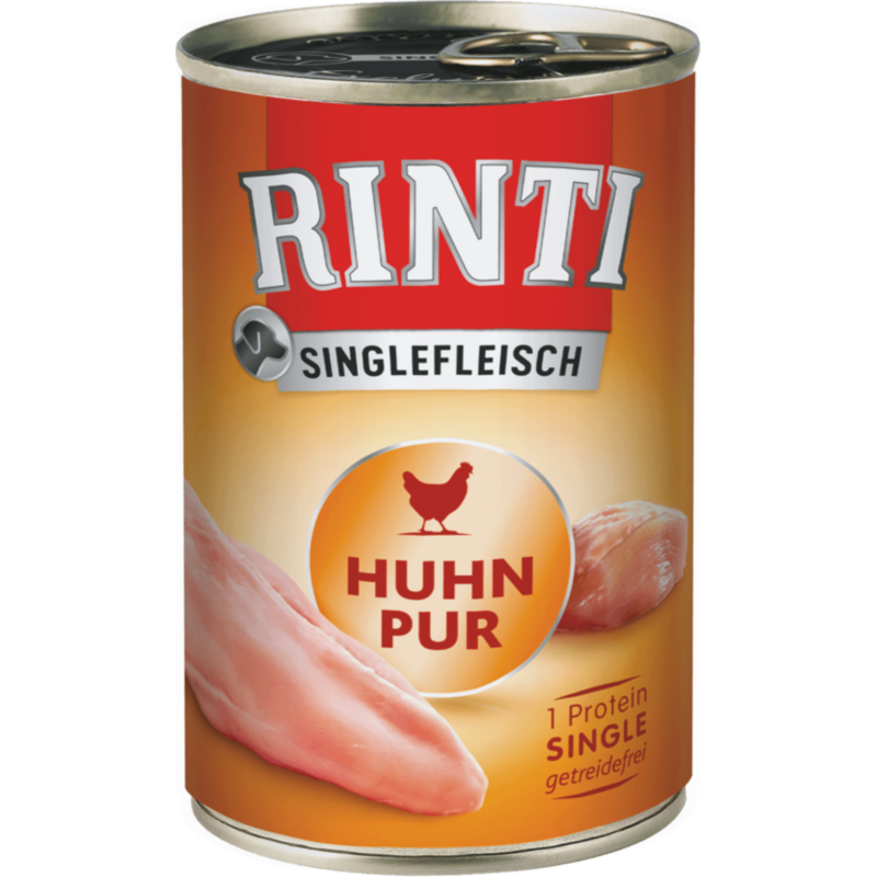 Rinti Singlefleisch Dose 400g - Huhn pur