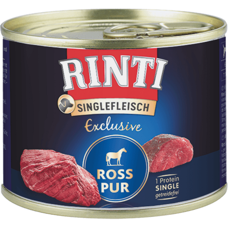 Rinti Singlefleisch Dose 185g - Ross Pur