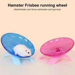 Hamster Wheel Toy Hermit Crab Climbing Toy Silent Hamster Flying Saucer Running Exercise Wheel