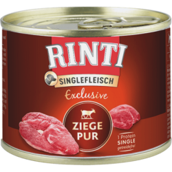 Rinti Singlefleisch Dose 185g - Ziege Pur