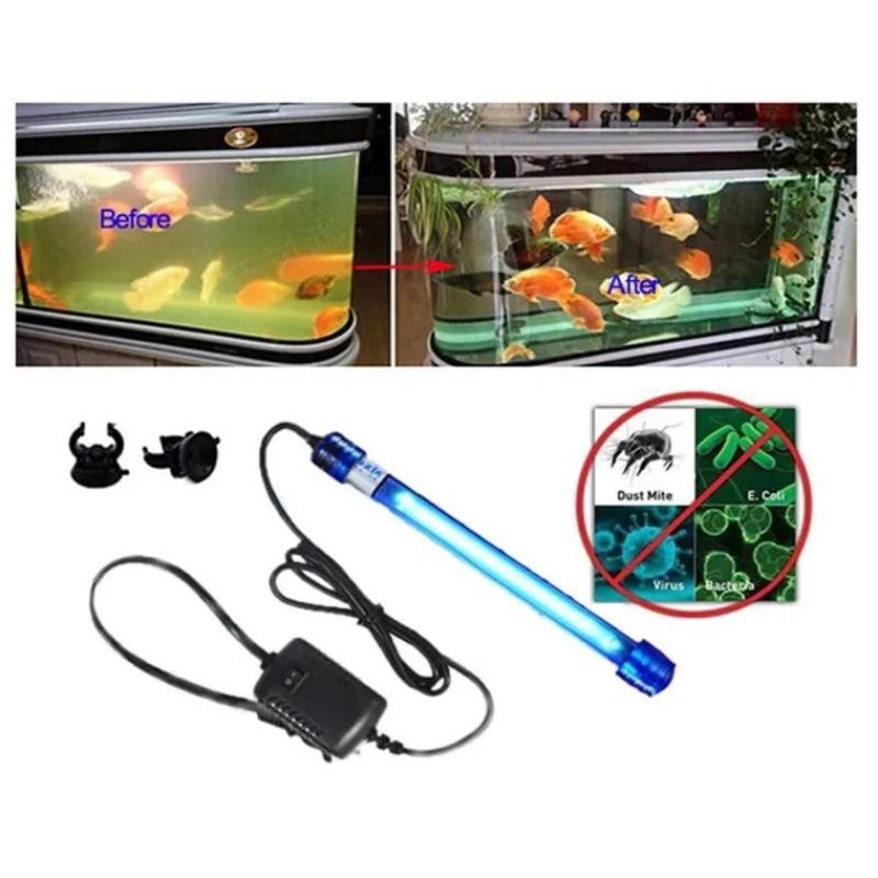 UV-Sterilisationslampe mit ultraviolettem 5W-UV-Licht für Aquarien