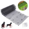 Anti-Katzen-Matte mit Spikes, Katzen-Hunde-Abschreckungsmatte, Katzenhund für Garten, Zäune, Sofa-Pflanzen schützen