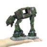 Bronze Robot Dog Decoration Resin Creative Aquarium Landscape Goldfish Hideouts Cave