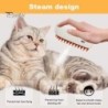 Electric Cat Steam Brush Pet Grooming Brush Self Cleaning Pet Brush for Massage Clean And Removing Loose Hair USB Rechargeabl