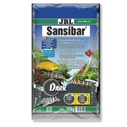 JBL Sansibar Dark 10 kg – Schwarzer Bodengrund für Süß- und Meerwasseraquarien