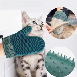 Katzenhaar-Handschuh, Haustier-Fell-Entferner-Handschuh, Hunde-Pflegehandschuh-Bürste für Haarausfall, Tierhaar-Entferner-Han