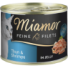 Miamor Filets in Jelly Dose 185g - Thunfisch+Shrimps