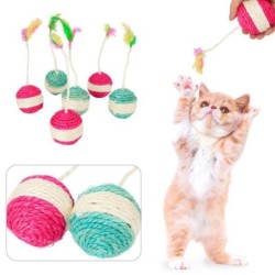 Cat Shuttlecock Toy...