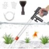 Aquarium-Kiesreiniger-Set, Aquarium-Reiniger, Aquarium-Wasserwechsel, Aquarium-Bodenstaubsauger, Kiesreiniger, Wasserwechsler