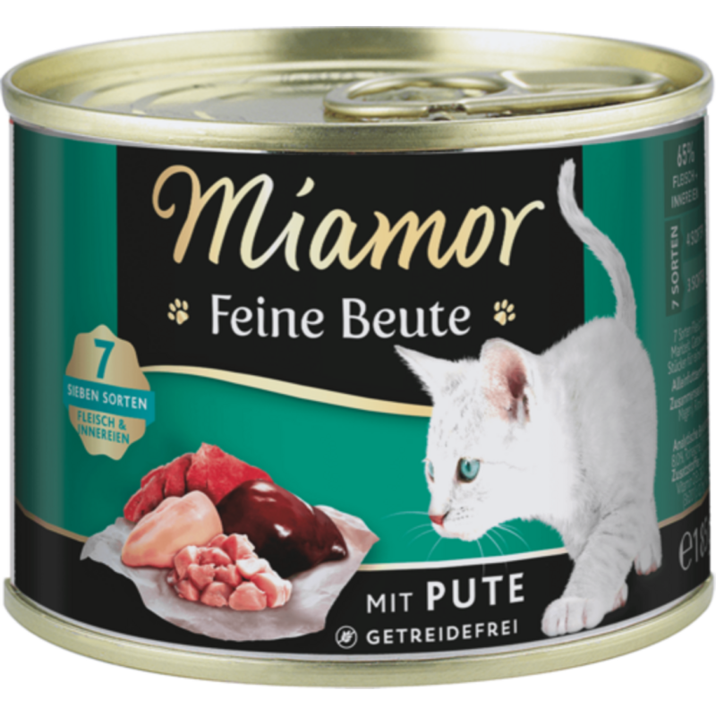 Miamor Feine Beute Dose 185g - Pute