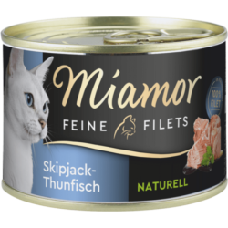 Miamor Filets Naturelle Dose 156g - Skipjack-Thunfisch