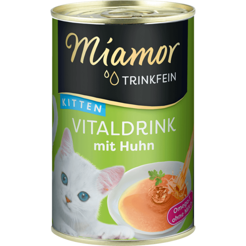 Miamor Trinkfein Vitaldrink Kitten mit Huhn 135ml - 135 ml