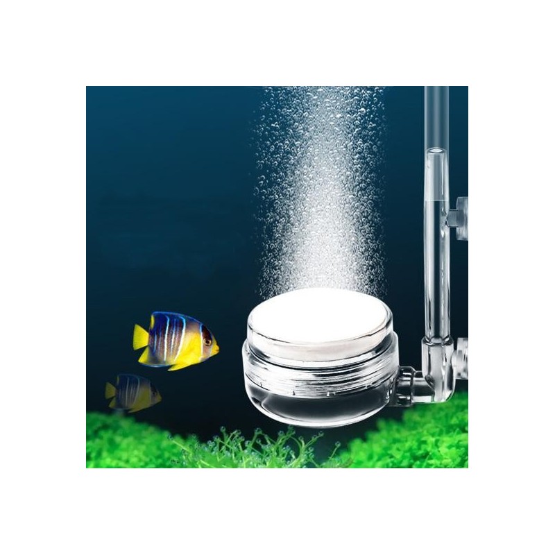 Aquarium-Luftstein mit Steuerventil, hoher gelöster Sauerstoffrate, ultra-leiser Hydroponik-Sauerstoffdiffusor für Aquarien