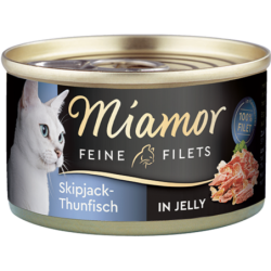 Miamor Filets in Jelly Dose 100g - Skipjack-Thunfisch