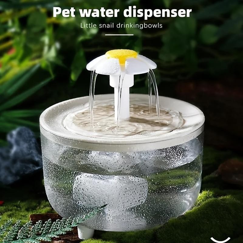 Haustier-Wasserbrunnen, automatischer Katzen-Trinknapf-Filter, USB-elektrischer Stummschalt-Haustier-Trinkspender, Trinker fü