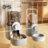 2 Teile/satz Hängen Automatische Lebensmittel Wasser Dispenser Käfig Pet Feeder Waterer Kennel Fütterung Station für Welpen K