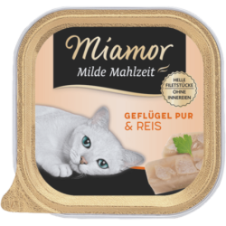 Miamor Milde Mahlzeit Schale 100g - Geflügel+Reis