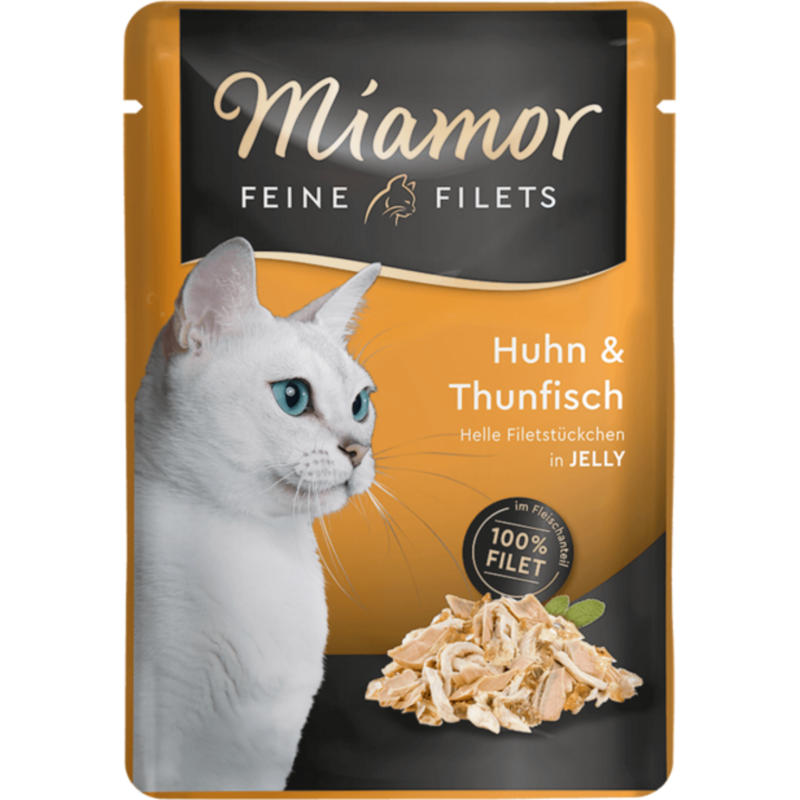 Miamor Filets im Frischebeutel 100g - Huhn+Thunfisch