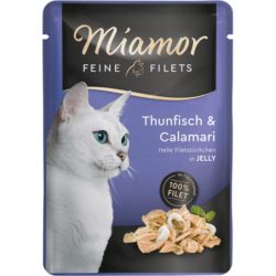 Miamor Filets im Frischebeutel 100g - Thunfisch+Calamar