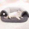 Plüsch Katze Tunnel Bett Matte Tragbare Non Slip Spielen Rohr Komfortable für Indoor Katzen mit