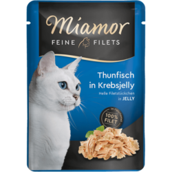 Miamor Filets im Frischebeutel 100g - Thunfisch Krebsjelly