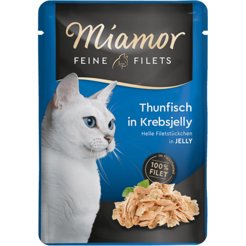 Miamor Filets im Frischebeutel 100g - Thunfisch Krebsjelly