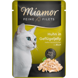 Miamor Filets im Frischebeutel 100g - Huhn Geflügeljelly