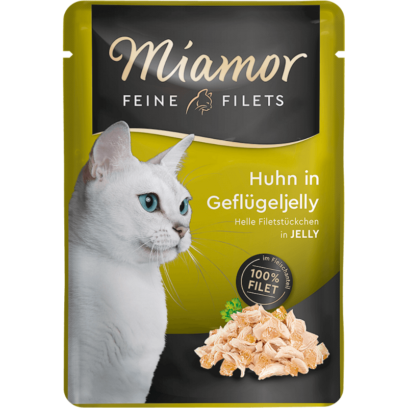 Miamor Filets im Frischebeutel 100g - Huhn Geflügeljelly