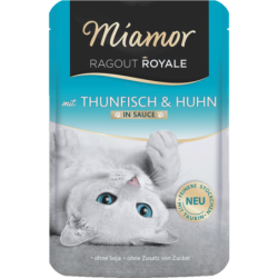 Miamor Ragout Sauce Frischebeutel 100g - Thunfisch+Huhn