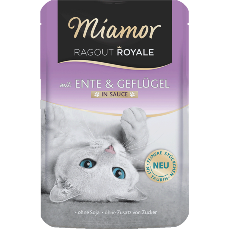 Miamor Ragout Sauce Frischebeutel 100g - Ente+Geflügel